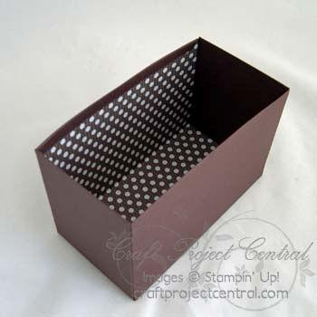Use the Paper Cutter with the cutting blade to cut the Birthday Card Organizer to 4 x 7/8 (shown in