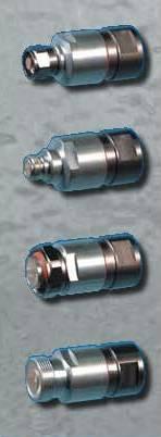 Coaxial Cable 7/8" Coaxial Connectors A-Series DESCRIPTION N-male, MonoBlock, O-ring N-female, MonoBlock, O-ring 7/16 DIN male, MonoBlock, O-ring 7/16 DIN female, MonoBlock, O-ring Standard Series