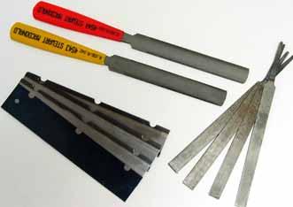 Knife: Although there are a lot of different wire-stripping tools available, a normal paper knife will do for removing the insulation from the wire ends.