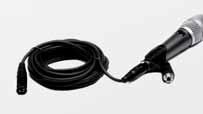 ITEC GF-Ku Electret condenser microphone; omnidirectional polar pattern, incl. Mini-XLR audio cable (10m), incl.
