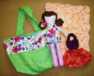 Doll & Accessories Camp (age 8+) Make this cute doll with all of her accessories: a skirt