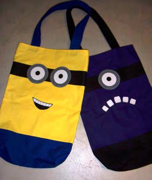 Choose to create a yellow or purple minion, then fuse and stitch eyes(s), add