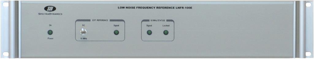 LOW NOISE FREQUENCY REFERENCE, LNFR100E DESCRIPTION The LNFR100E is a high performance 10 MHz distributed frequency reference.