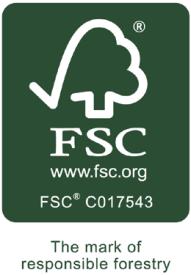 FSC certified HP printing materials carry the Forest Stewardship Council (FSC) Mixed Sources label, signifying that these media support the development of responsible forest management worldwide.