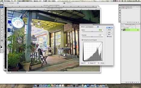 Photoshop: Launch Photoshop and select Merge to HDR from the Automate menu on the File menu.