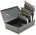 Drill Sets - Cont. MECHNIC S LENGTH DRILLS 1/4" HEX SHNK DRILLS BBML74290 7 Pc.