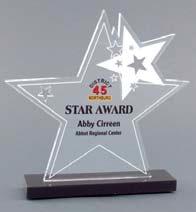 Profile Star Award #ACPC-7976-10 / Profile Clock,