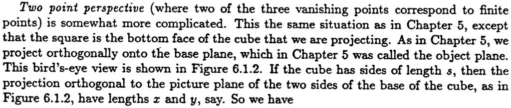 Suppose that we wish to extend our construction to a cube. In particular, what conditions must the projection of a cube satisfy?