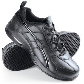 Men s 7-11½, 12, 13 Evolution #8028 Black Patent leather accents Air Piston technology in the heel