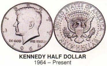Gilroy Roberts designed the obverse and Frank Gasparro designed the reverse of the coin that honors John Fitzgerald Kennedy.