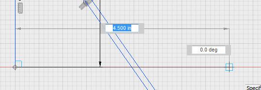illustration below). 17. Use the Line tool to draw a line along the horizontal axis (red line).
