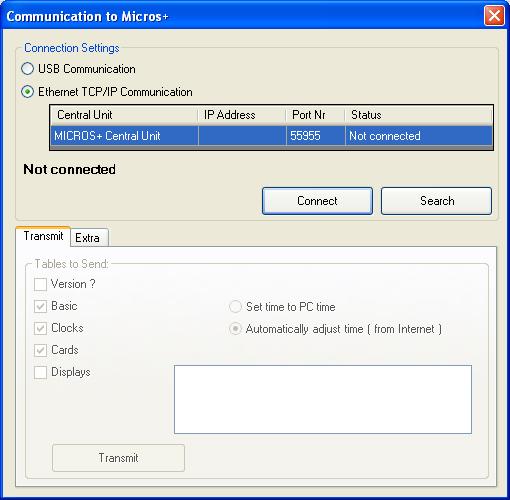 TELETASK Handbook PROSOFT > Communication Ethernet communication on a LAN The best way to connect the DOIP and your PC over Ethernet is via a hub, switch or router.