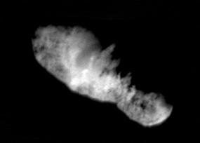 backwards First successful used in Deep Space 1, which took the closest images of a comet nucleus (Comet Borrelly).