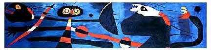 Joan Miro was a practitioner of Abstract Surrealism. He embraced automatic drawing and the element of chance to guide his work.