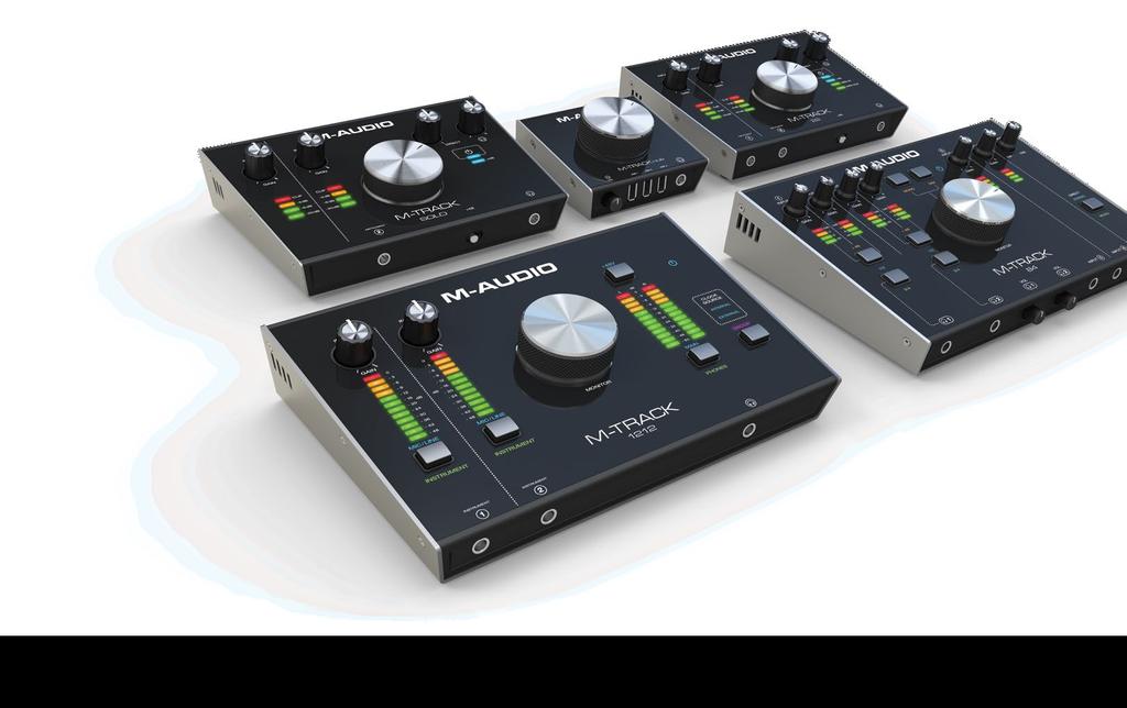 MEET THE ALL-NEW SERIES Included software varies by model. Visit M-AUDIO.
