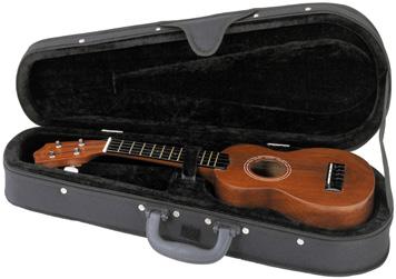 In the car, be sure to keep the ukulele in the back seat, rather than the trunk, as the trunk usually is not temperature controlled.