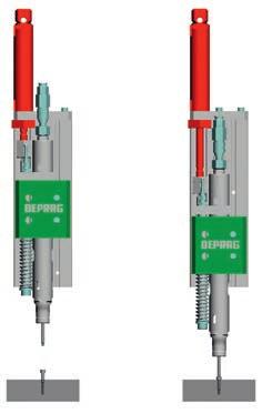 Does your application require the automatic presentation of a screw by a feedsystem with a pick-position?