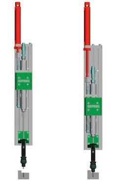 For such an application, the Screwdriver Function Module is equipped with a mouthpiece, a guide sleeve and only one actuating