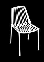 ALLEY CHAIR* Powder coated
