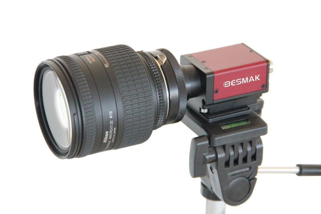Video Extensometer: (Optional) BESMAK RTSS (Real Time Strain Sensor) video Extensometer is a contactless optical measurement system based on a digital camera and real time image processing.