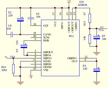 Filter circuit and the driving circuit 3.