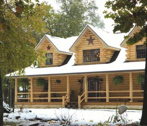 designing your very own unique log home.
