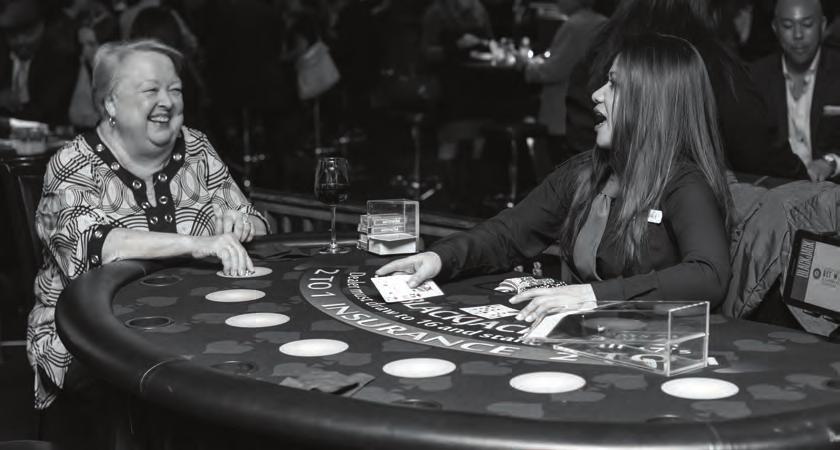 Vegas, Las Vegas comes to them! Casino Fundraisers regularly feature game tables much like the ones you would find in a real casino, as well as professional dealers to run the games.