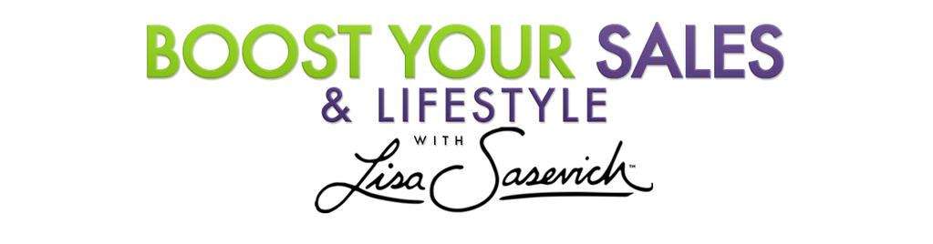 Episode 2 with Guest Ali Brown Welcome to Episode Number 2 of Boost Your Sales & Lifestyle. I'm your host Lisa Sasevich, also known as The Queen of Sales Conversion.