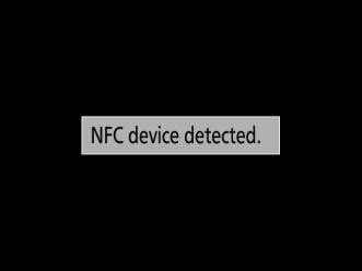 Android: Connecting via NFC If the smart device supports NFC (Near Field Communication), a Wi-Fi connection can be established simply by touching the camera N (N-Mark) logo to the smart device NFC