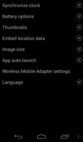 required. Android OS 1 Display Wireless Mobile Utility settings.