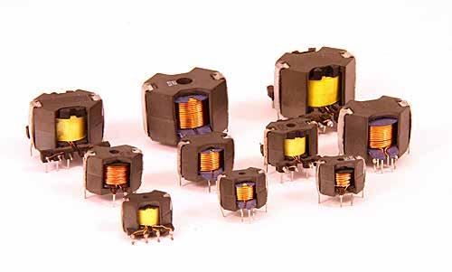 HF Transformers RM General information RM transformers are often used for Power electronics, like DC/DC converters. RM transformers are space efficient compared to pot core type of designs.