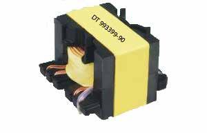HF Transformers PQ General information PQ transformers are often used for gapped applications. PQ are available both with high-end material or cost effective alternative material.