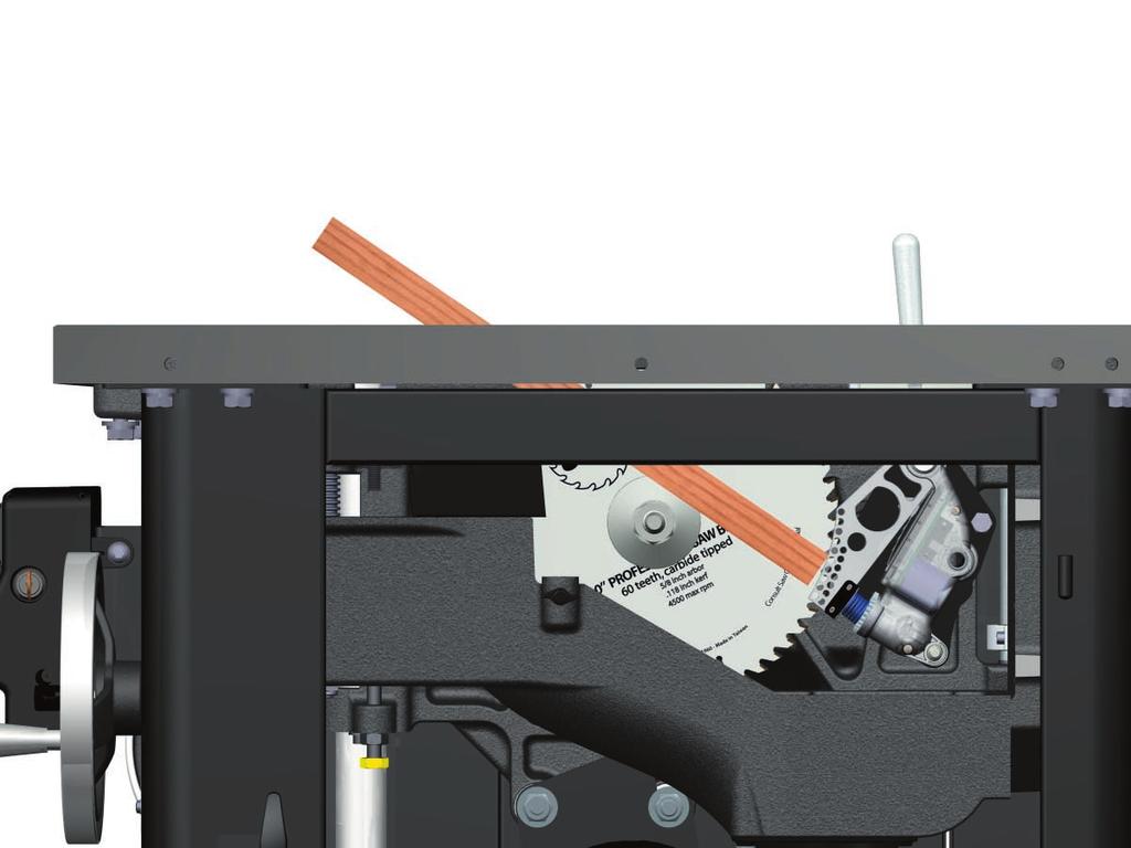 Using Your Saw To remove the cartridge from the saw, slide it to the right until it clears both pins as shown in Fig.