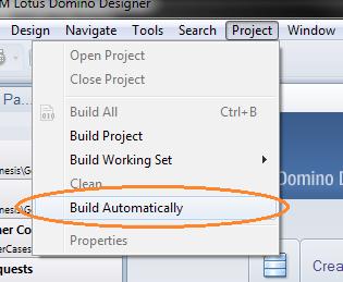 (Build Automatically is so bad that if you install our Transformer add-on for Designer, whenever you run a transform on an application, it turns off the setting immediately.