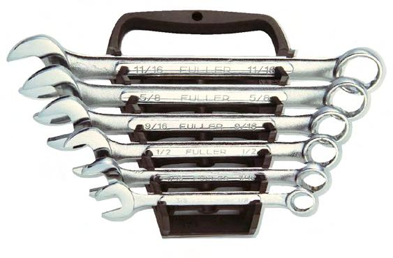 PRO COMBINATION WRENCH SETS 421-1332 32 Piece combination standard and 2 stubby wrench set -