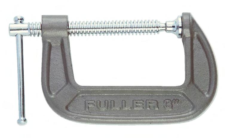 FULLER CLAMPING PROGRAM FULLER offers a wide selection of C-Clamps, Spring Clamps and Gluing Clamps. FULLER quality is built into every clamp, providing long-term performance and reliability.