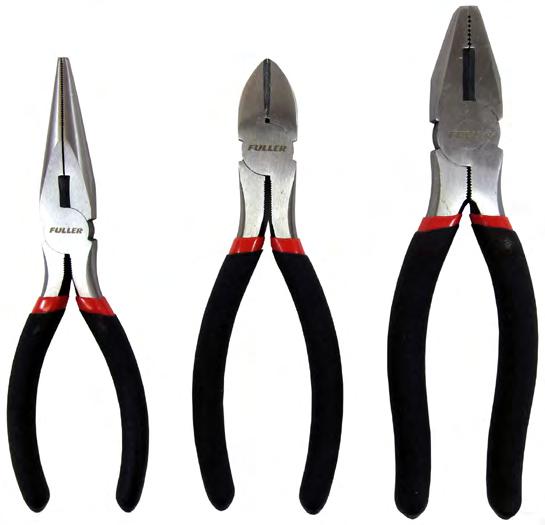 linesman pliers 8 long nose pliers 8 slip joint pliers 10 groove joint pliers 8 adjustable