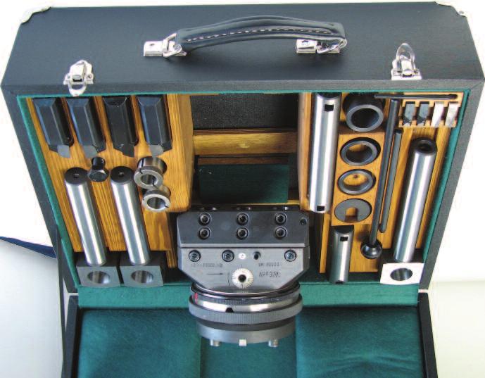 Retaining rod Basic machining operations shown for the Vhu type universal