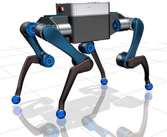 Walking Robots serial elastic actuation ALOF