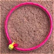 EASY PATTERNS FOR KIDS TO CROCHET SECTION 6 Tube Bracelet Materials: A pretty color of worsted weight acrylic yarn Crochet hook size H (5.