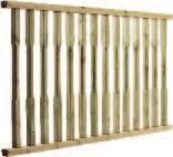 8m - 10 - (height 985mm) Contemporary ready-made balustrade