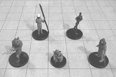 You may want to use miniatures in your game sessions. This is not a requirement, but a method carried over from tabletop war gaming.