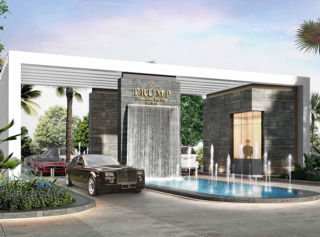 TRUMP PRVT MAKE A GRAND ENTRANCE In every way, Trump PRVT is a lifestyle beyond compare beginning with your very entrance to the distinguished community.