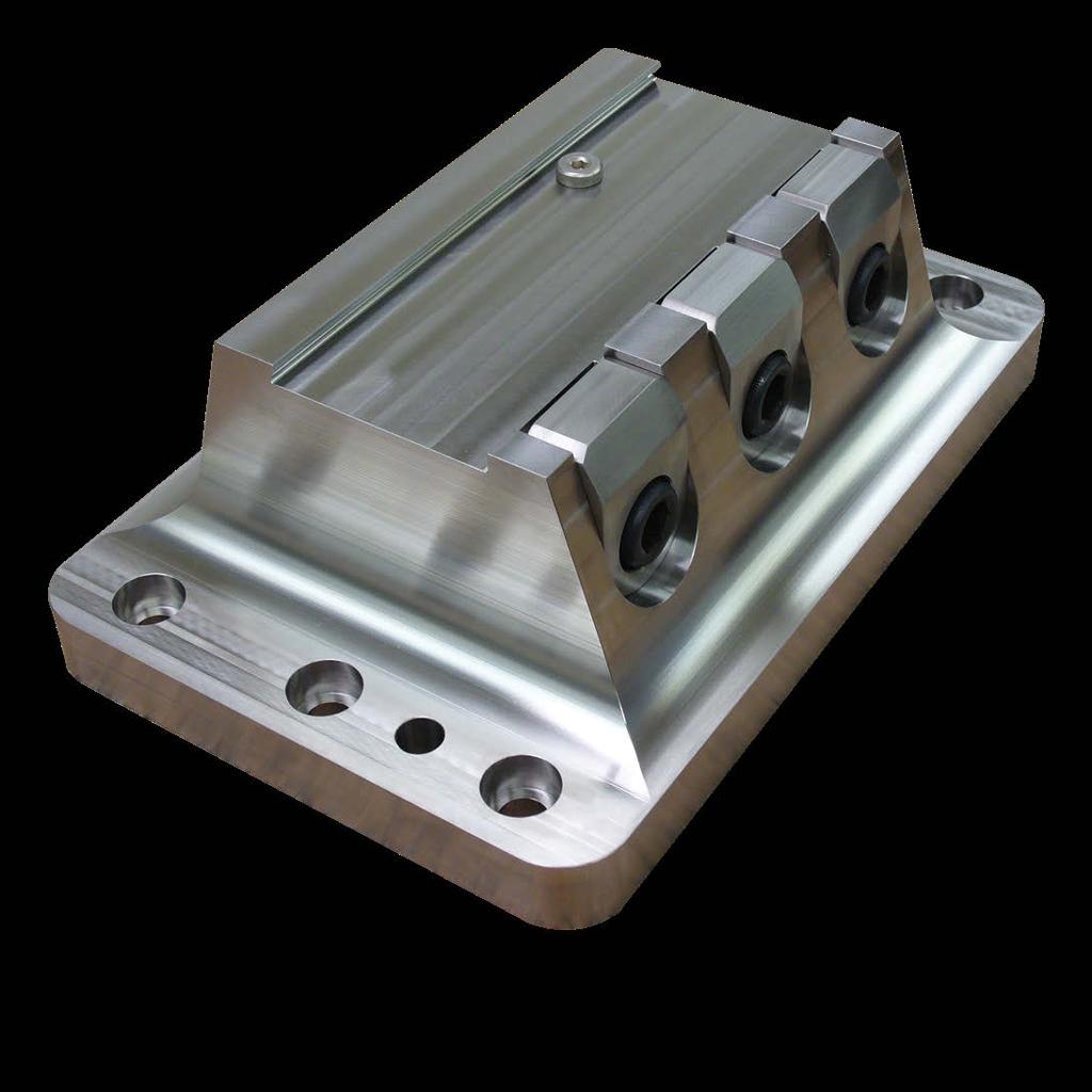 8mm Cubed 17-4 Stainless Steel 2 Clamps RWP-CL303SQ 0.1875 / 4.7625mm 2.25 / 57.
