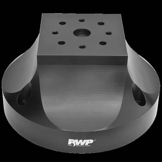 00 The RWP-210 is a riser/adapter plate that enables the RWP-006 fixture to be mounted on the Mazak Variaxis 630.