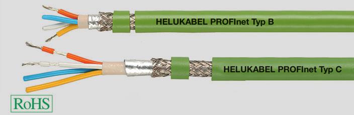 Industrial Ethernet PROFInet B + C flexible + high flexible Inner sheath material: Typical values Frequency Attenuation Next ACR (MHz) (db/100m) (db) (db) CSA standard: Mobile use 2x2x0,75 mm