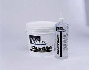 to a semi-fluid film that won t clog conduit Easy to apply by hand, brush or pump Environmentally safe non-toxic, non-flammable and 1-qt. Squeeze bottle 31-388 1-gal. Bucket 31-381 5-gal.
