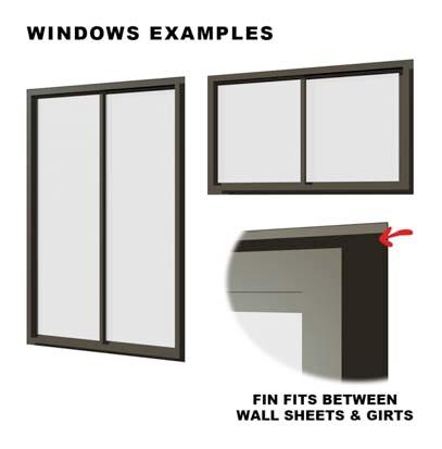 31. INSTALLATION OF SIDE WALL WINDOW Please read and refer to the manufacturers recommended installation material supplied with the Window(s) before proceeding with this Chapter.