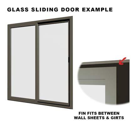 33. INSTALLATION OF SIDE WALL GLASS SLIDING DOOR Please read and refer to the manufacturers recommended installation material supplied with the Glass Sliding Door(s) before proceeding with this