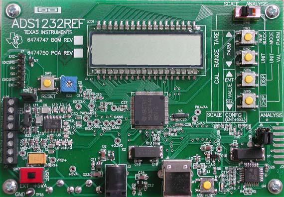 The ADS1232REF The ADS1232REF is a reference design for the ADS1232.